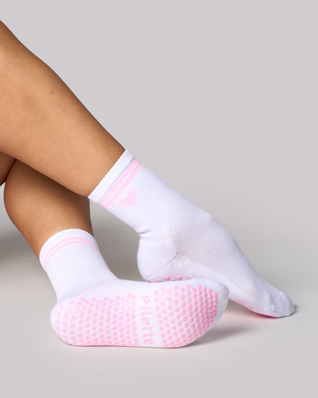 Soft Heart Crew Sock