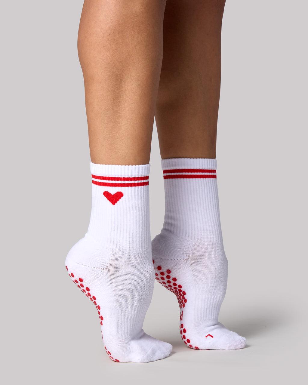 Soft Heart Crew Sock